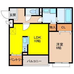 フォーチュンパークⅡの物件間取画像